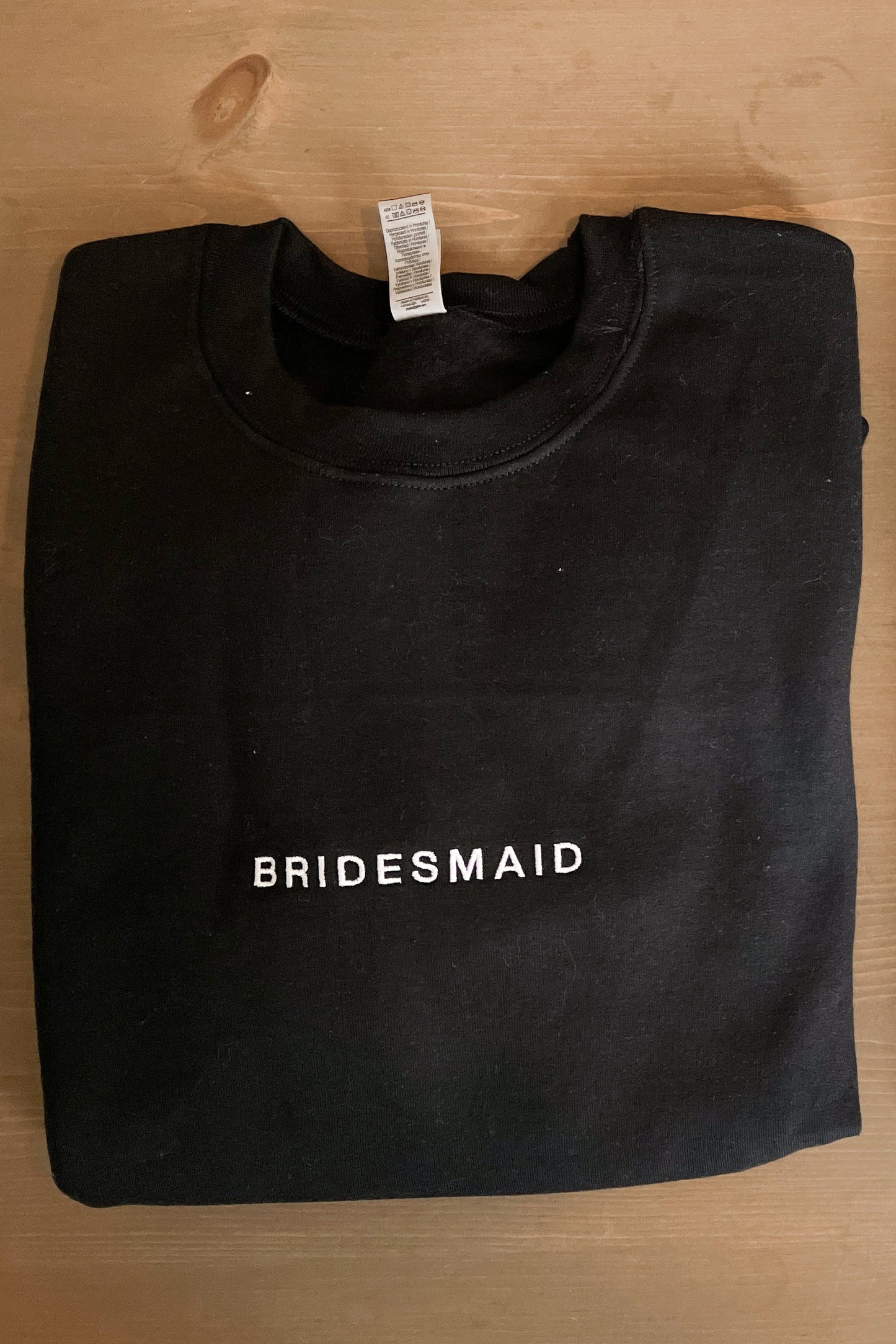 Bridesmaid Minimalist Sweatshirt