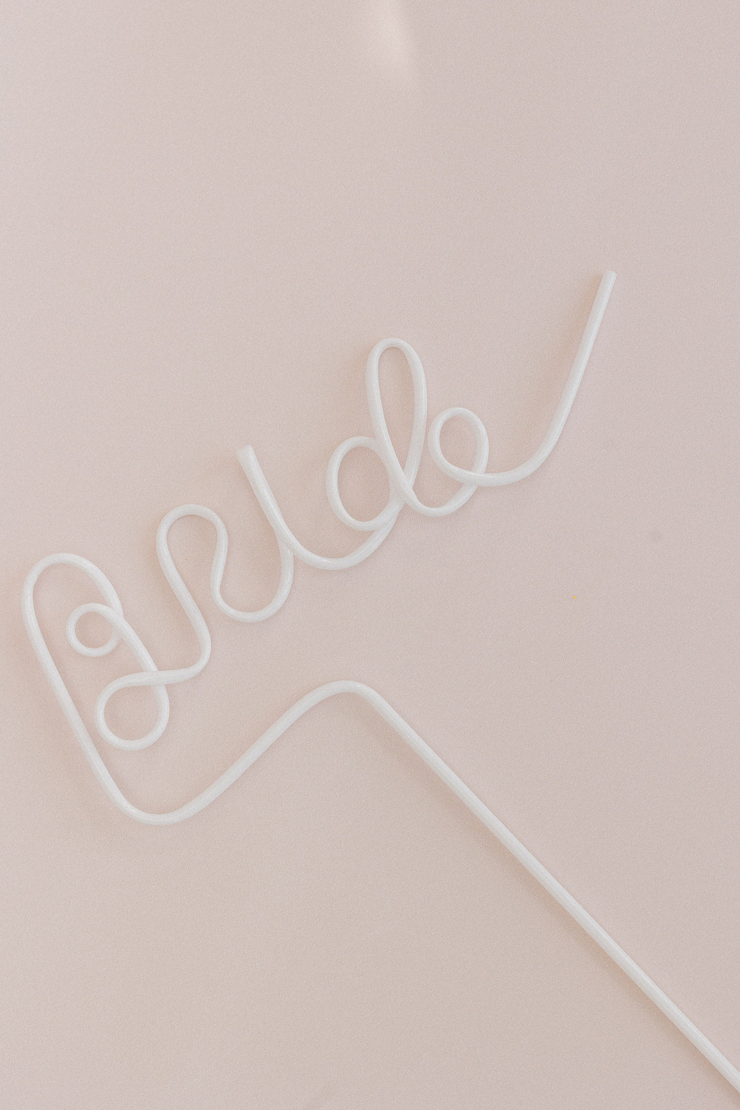 White Bride Straw