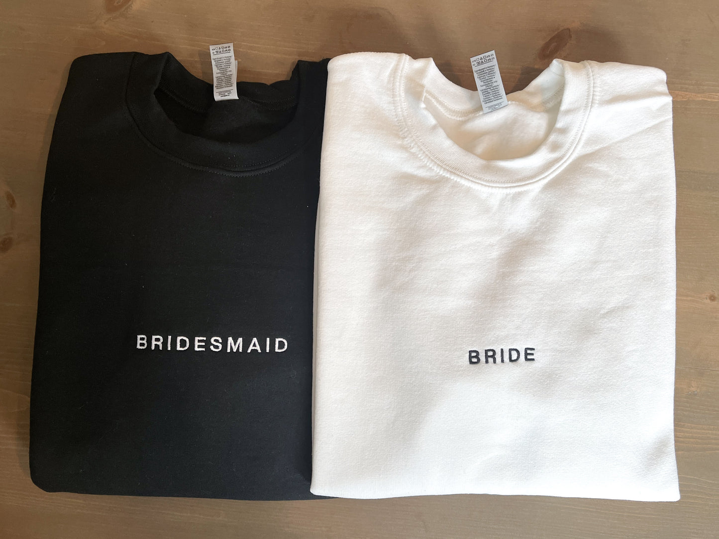 Bridesmaid Minimalist Sweatshirt