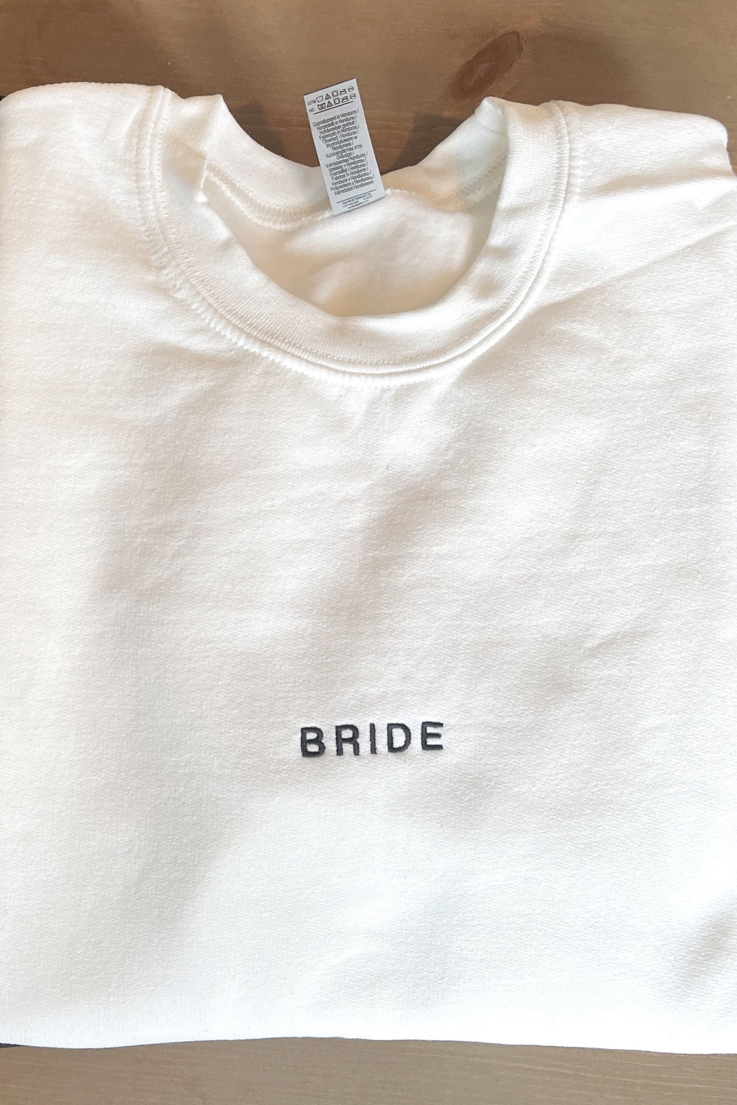 Bride Minimalist Sweatshirt