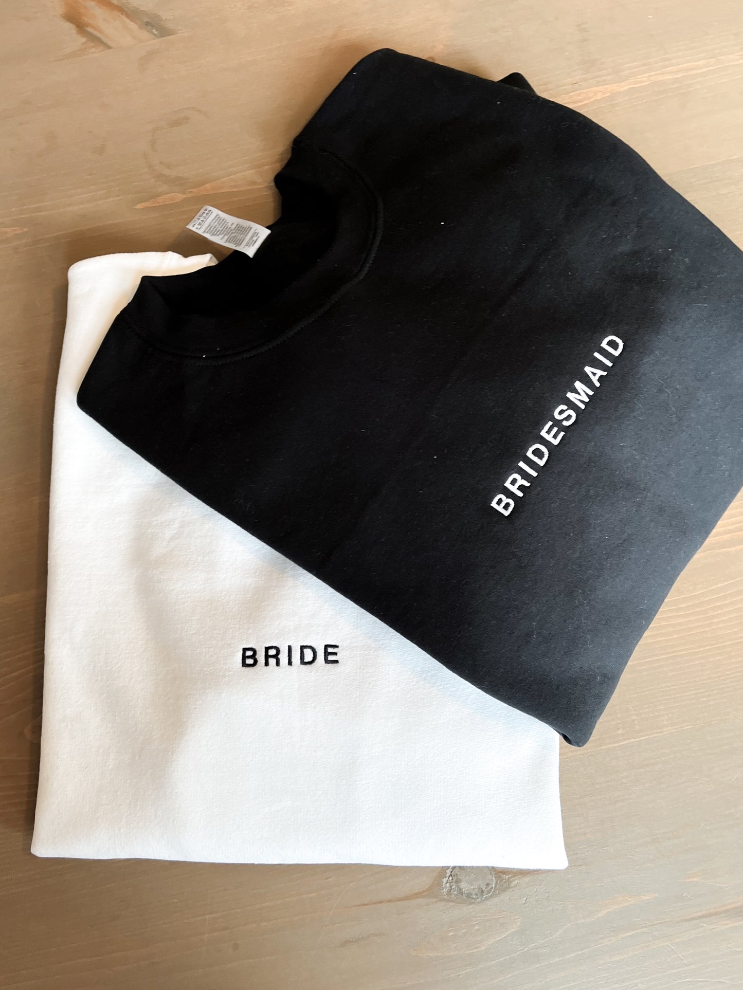 Bridesmaid Minimalist Sweatshirt