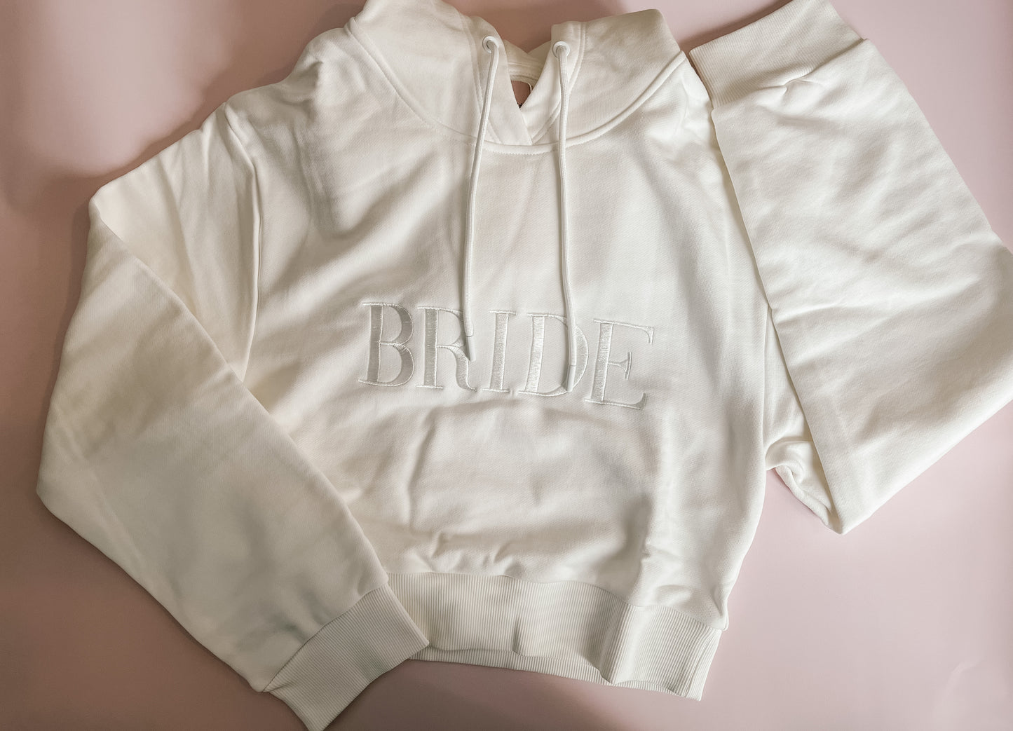 Bride Crop Sweatshirt