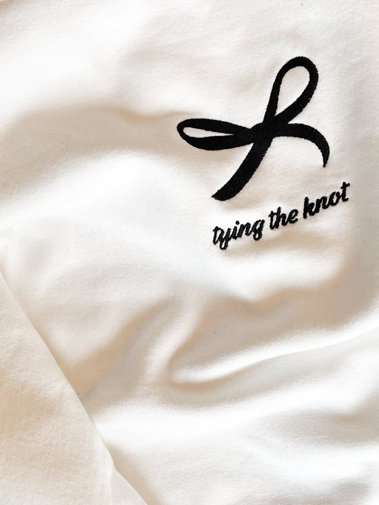 Tying the Knot Minimalist Sweatshirt