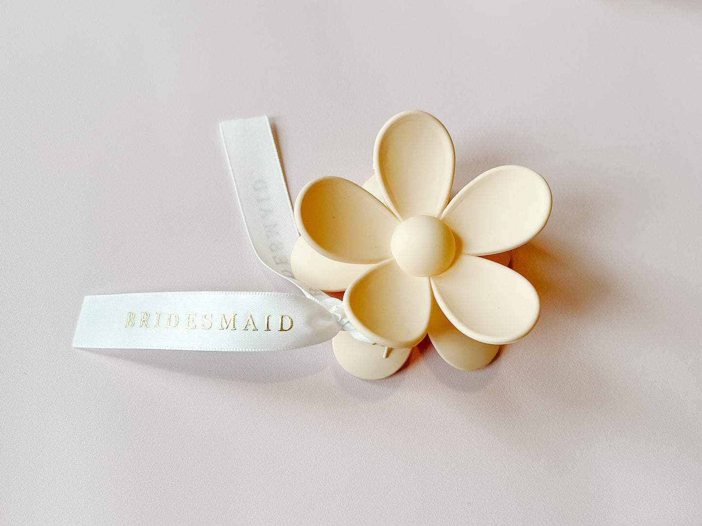 Bridesmaid Flower Hair Claws