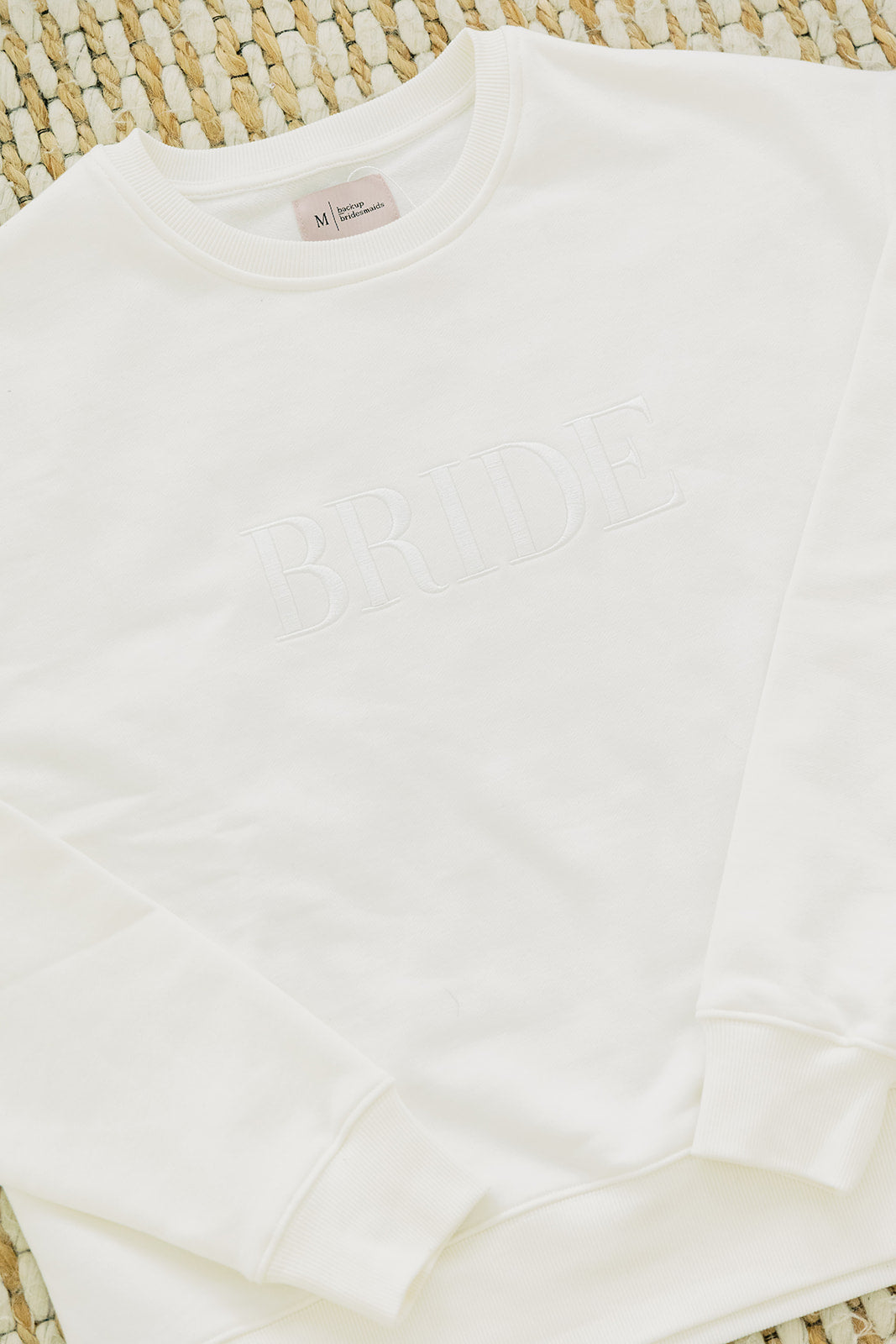 Bride White on White Crewneck