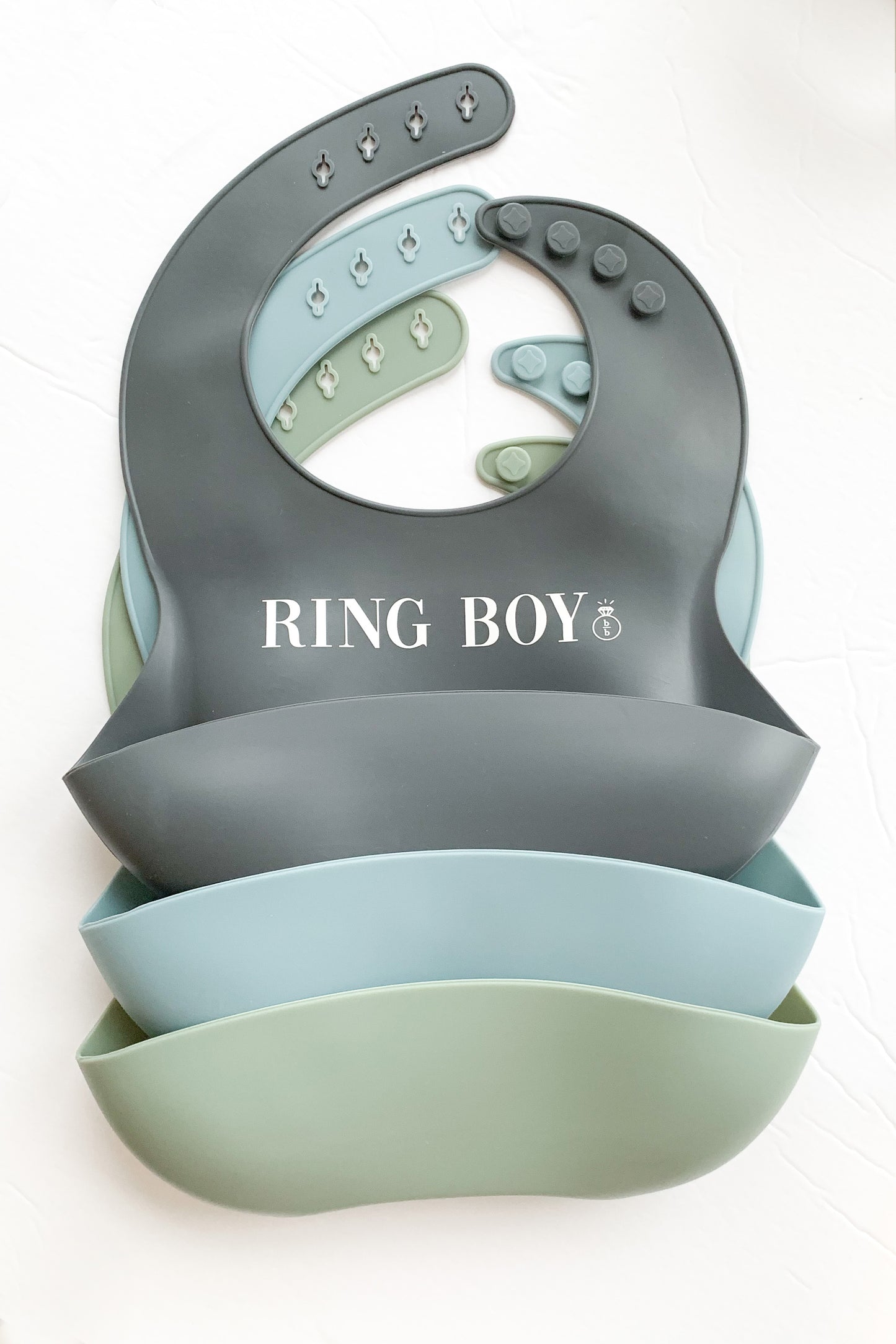 Ring Boy Silicone Bib