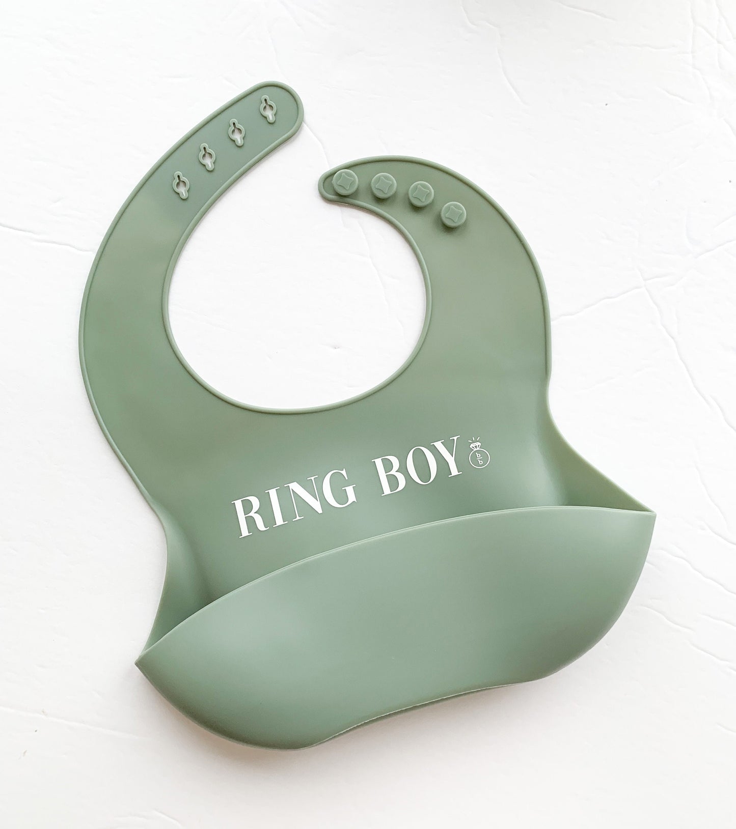 Ring Boy Silicone Bib