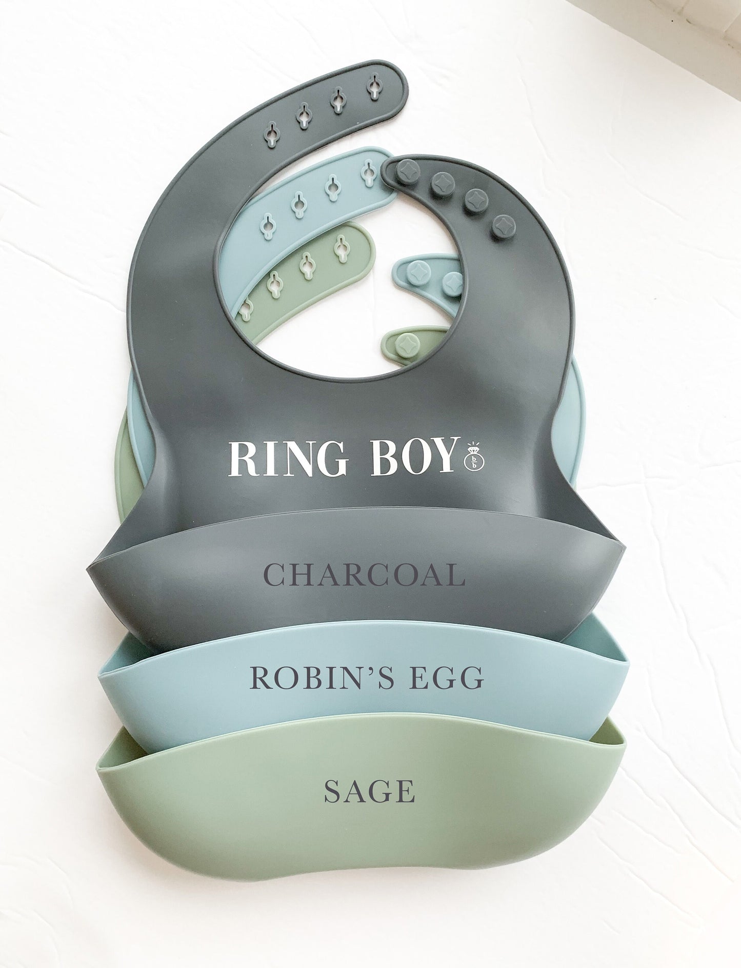 Ring Boy Silicone Bib