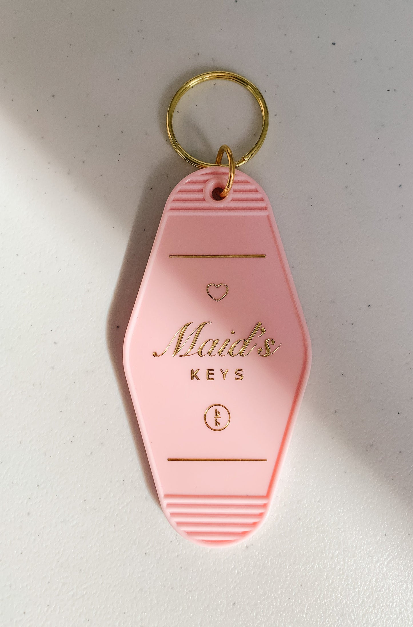 Bride and Bridesmaid Motel Keychains